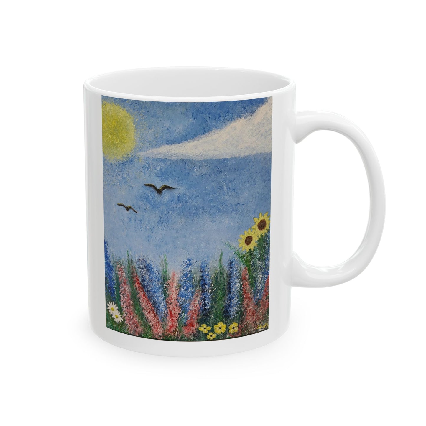 Garden Vibes Ceramic Mug 11oz