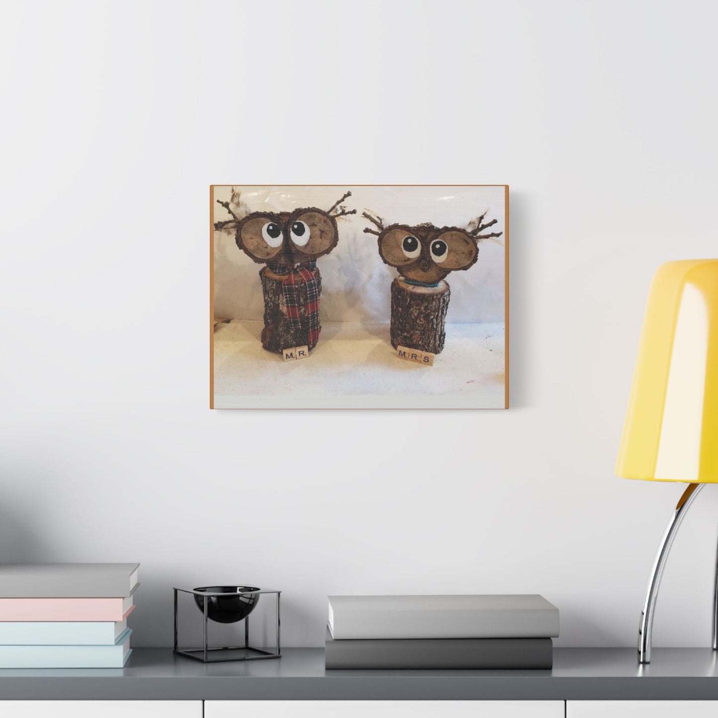 Whoo-T and Lil Whoot Canvas Gallery Wrap