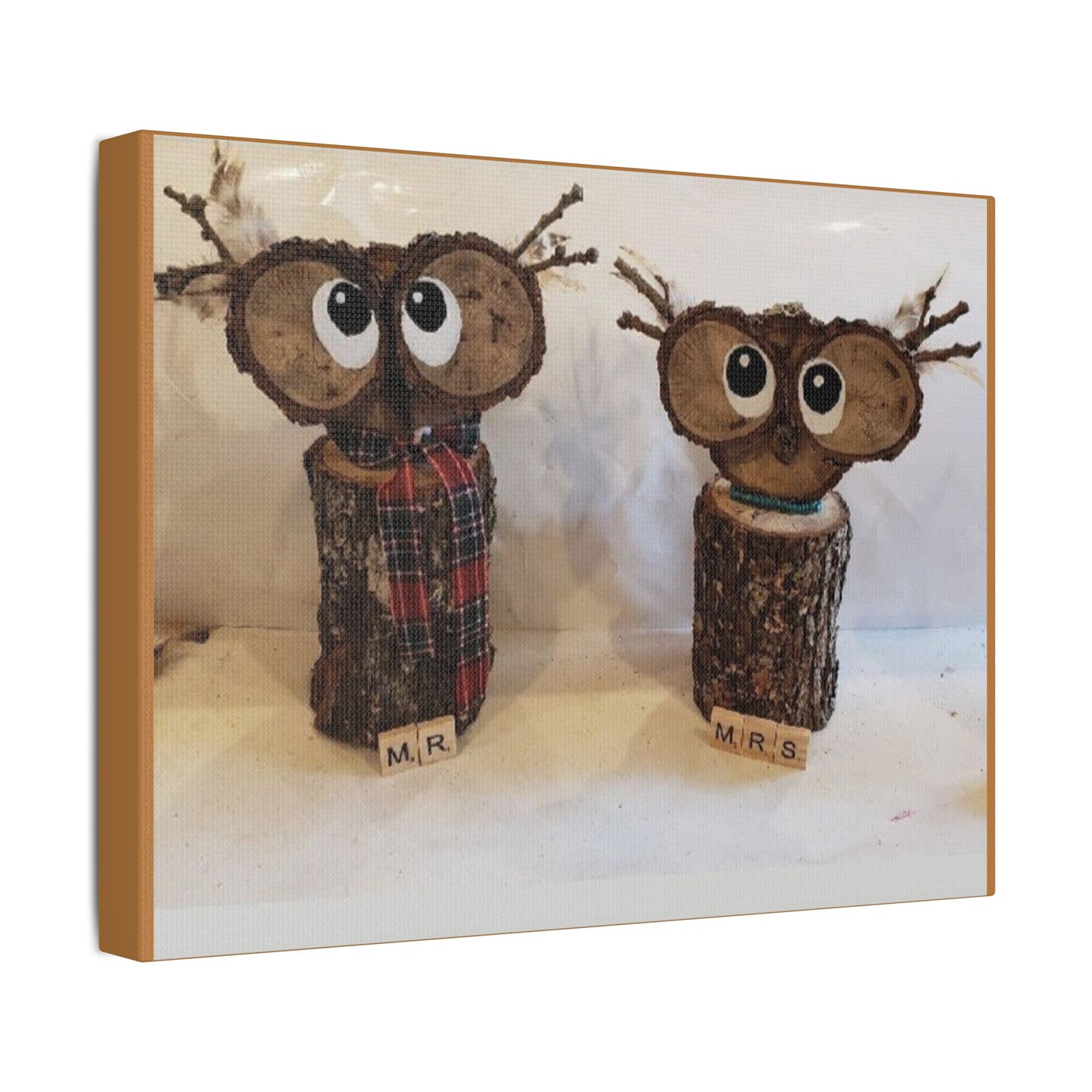 Whoo-T and Lil Whoot Canvas Gallery Wrap