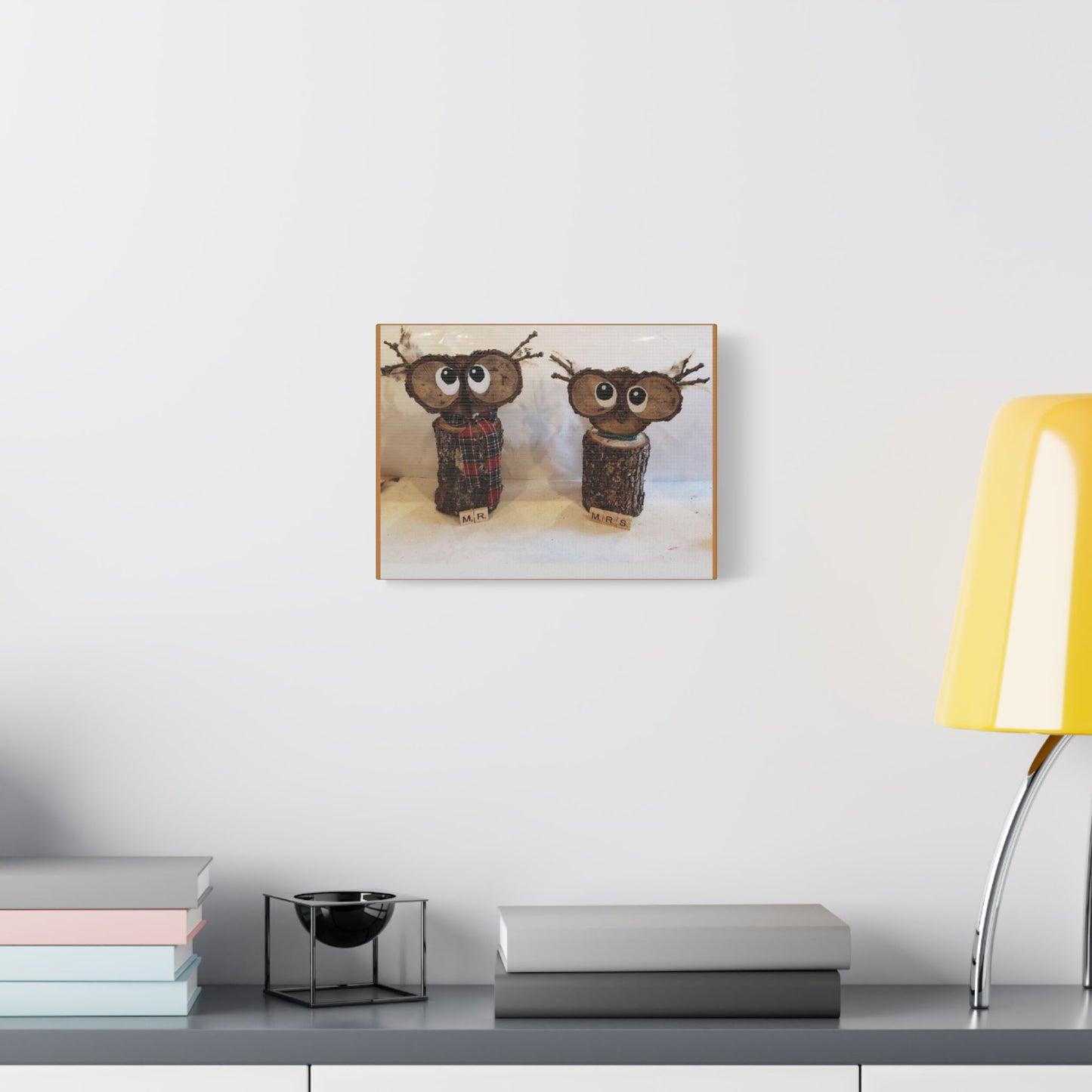 Whoo-T and Lil Whoot Canvas Gallery Wrap