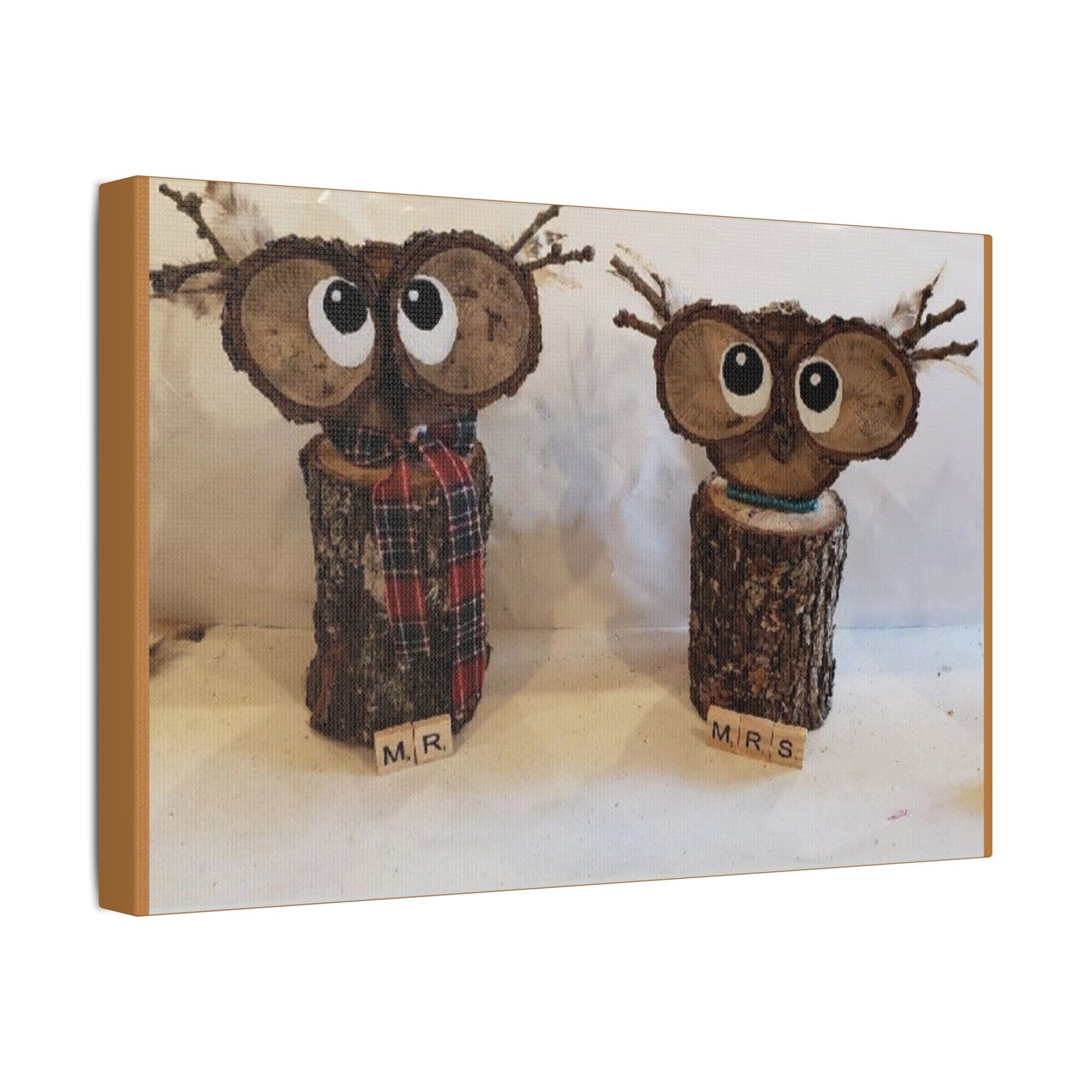 Whoo-T and Lil Whoot Canvas Gallery Wrap