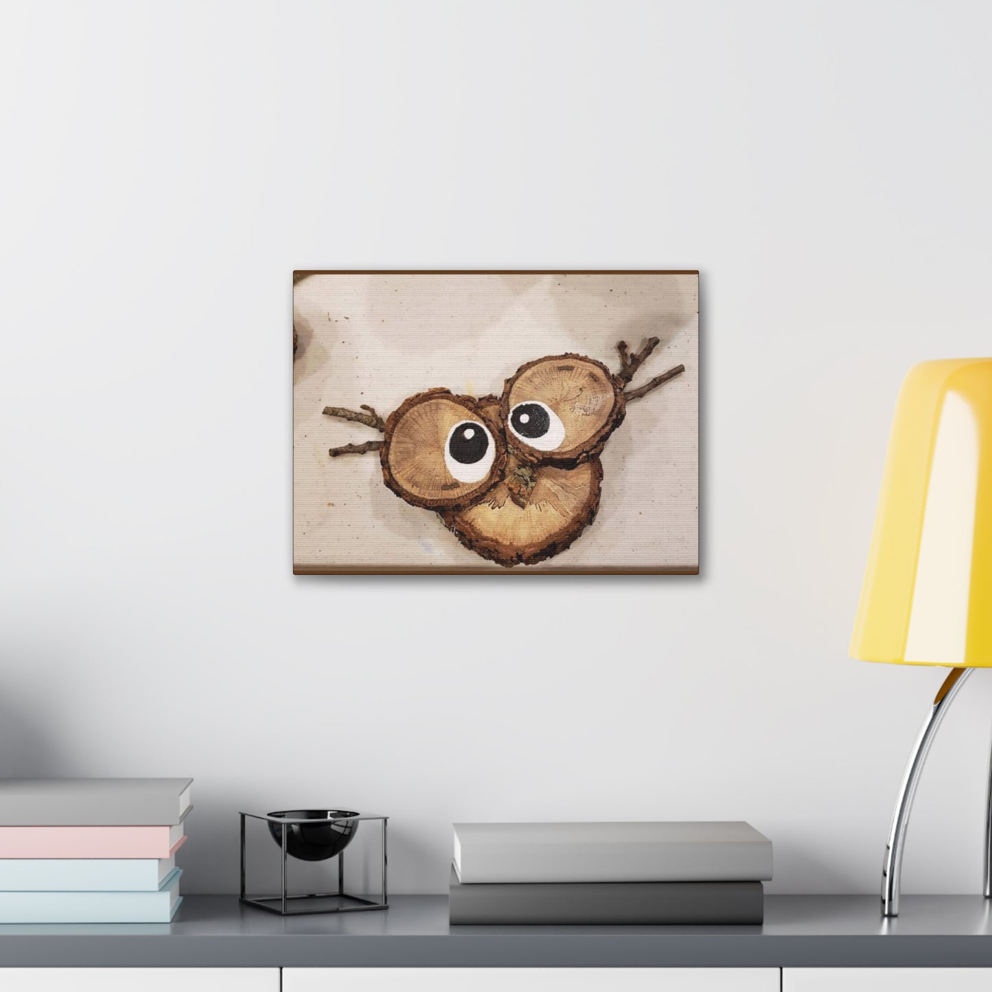 Original Art by Sheri Booth 'Lil Whoot' - Canvas Print