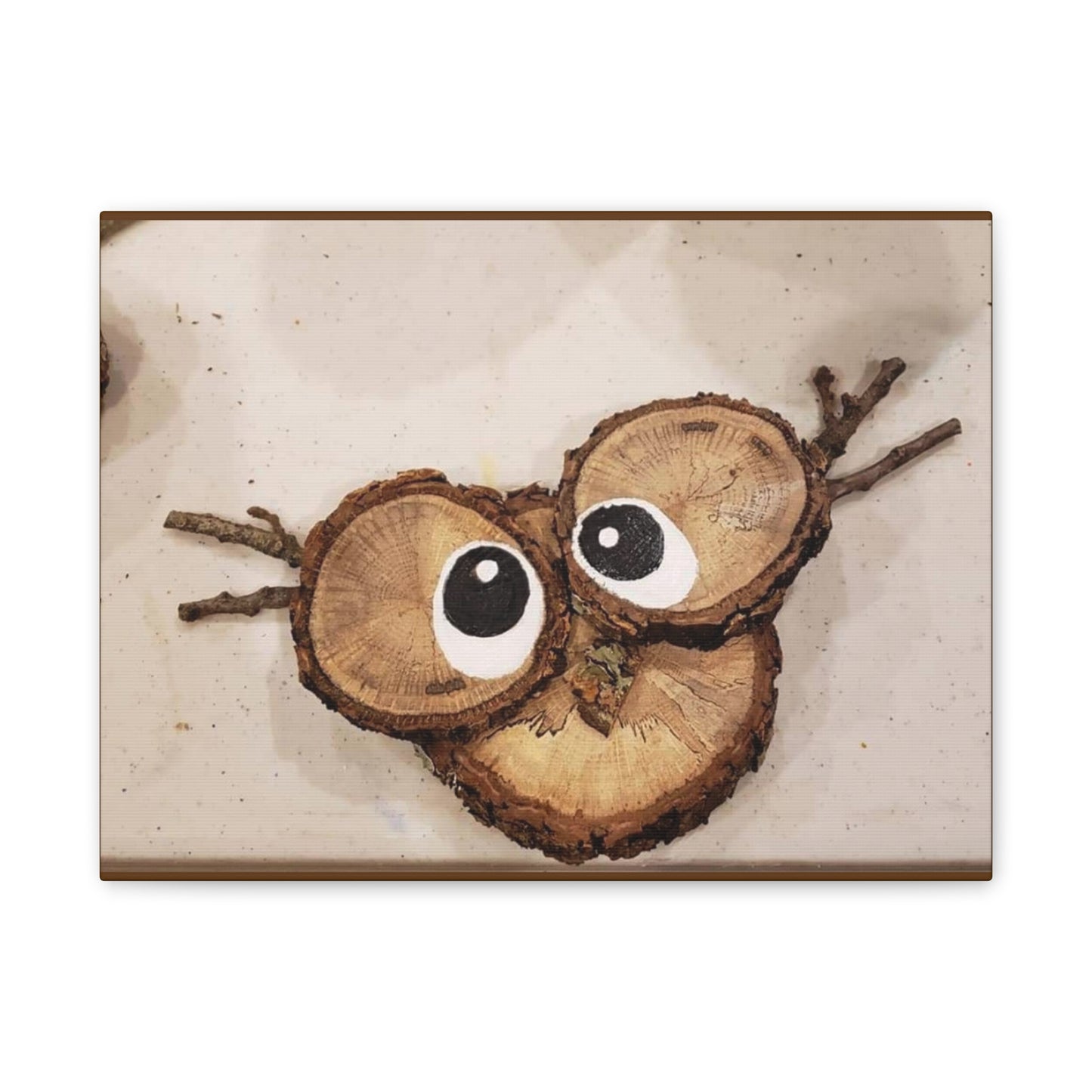 Original Art by Sheri Booth 'Lil Whoot' - Canvas Print