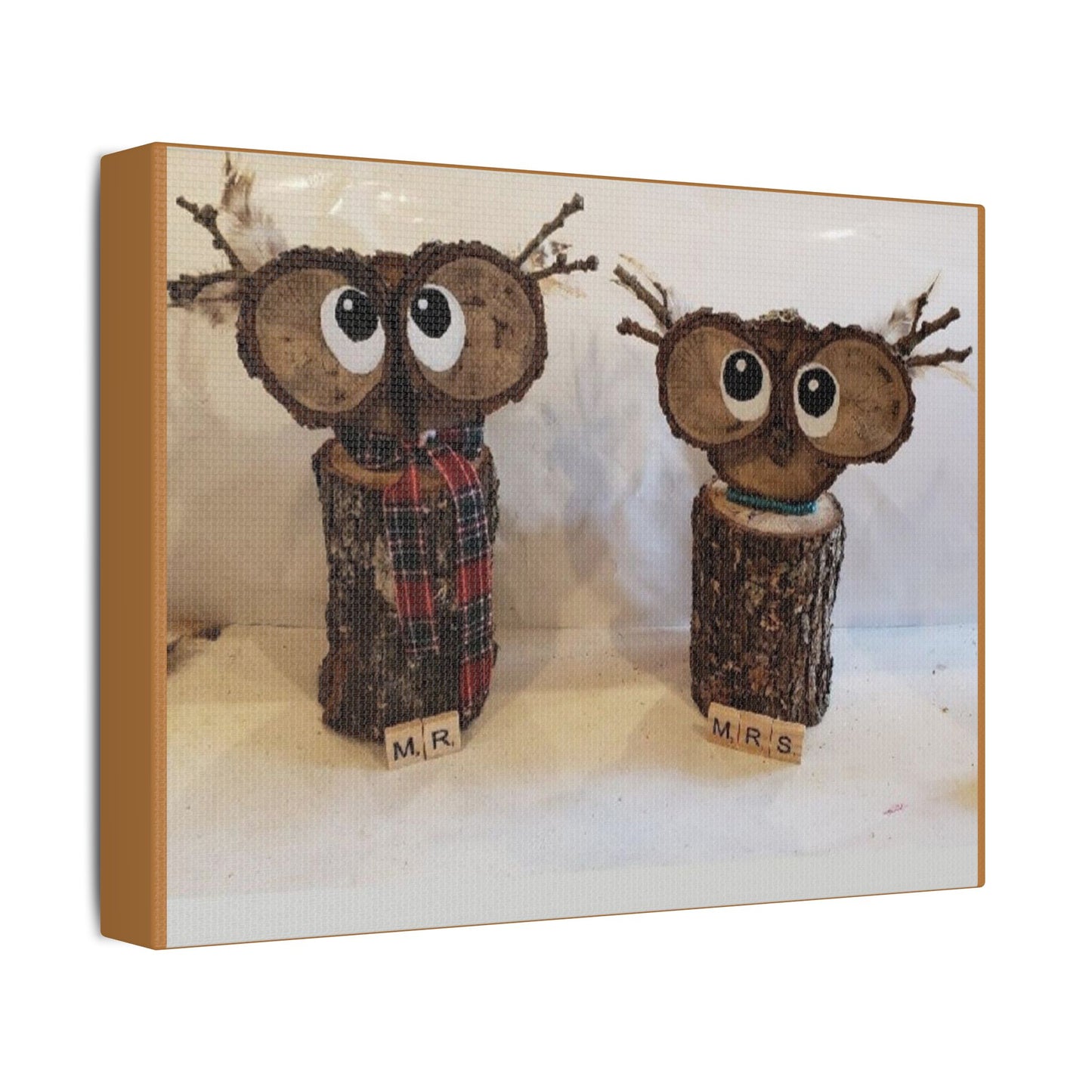 Whoo-T and Lil Whoot Canvas Gallery Wrap