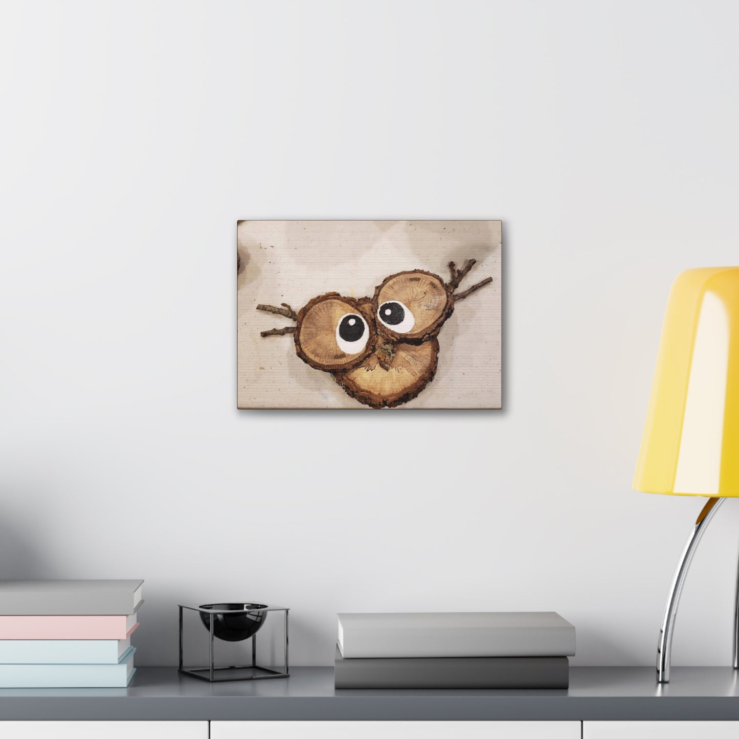Original Art by Sheri Booth 'Lil Whoot' - Canvas Print