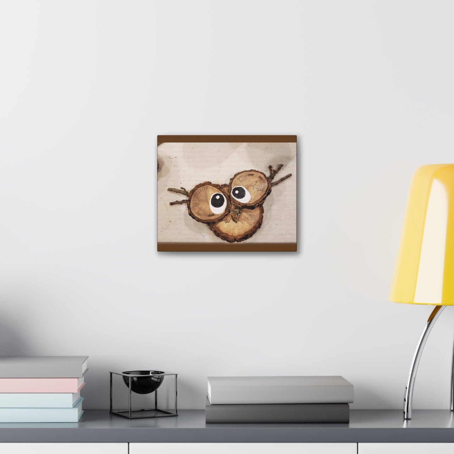 Original Art by Sheri Booth 'Lil Whoot' - Canvas Print