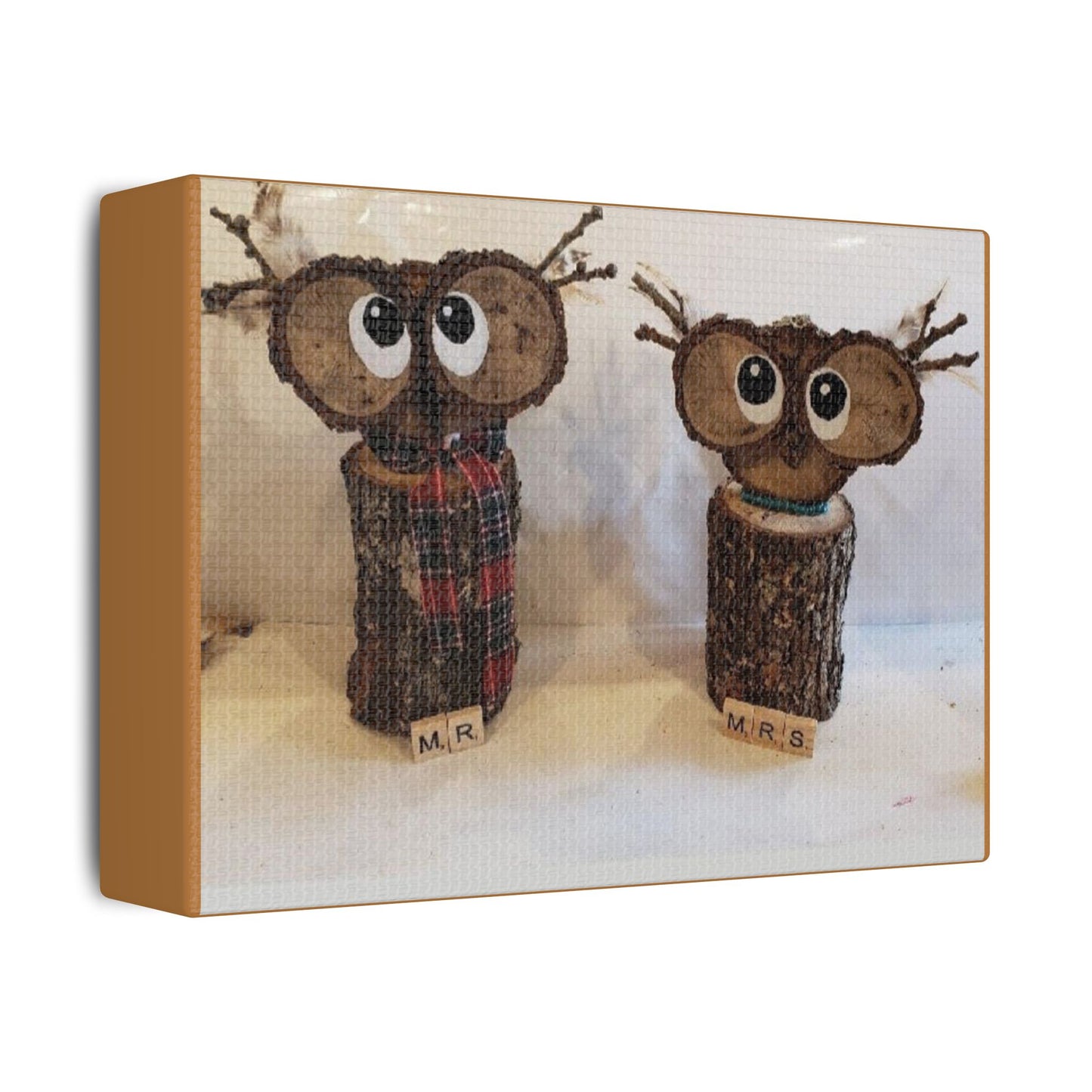 Whoo-T and Lil Whoot Canvas Gallery Wrap