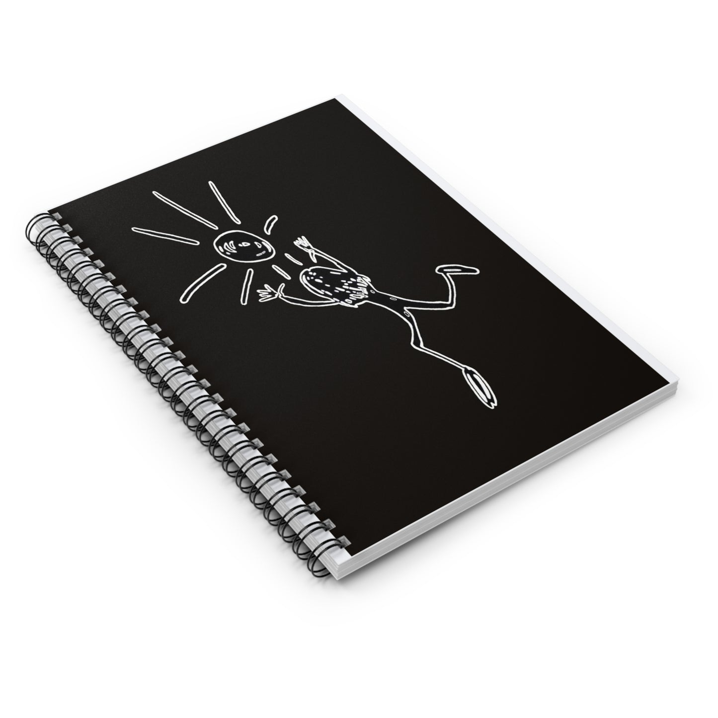 Shine Your Light Spiral Notebook - Ruled Line