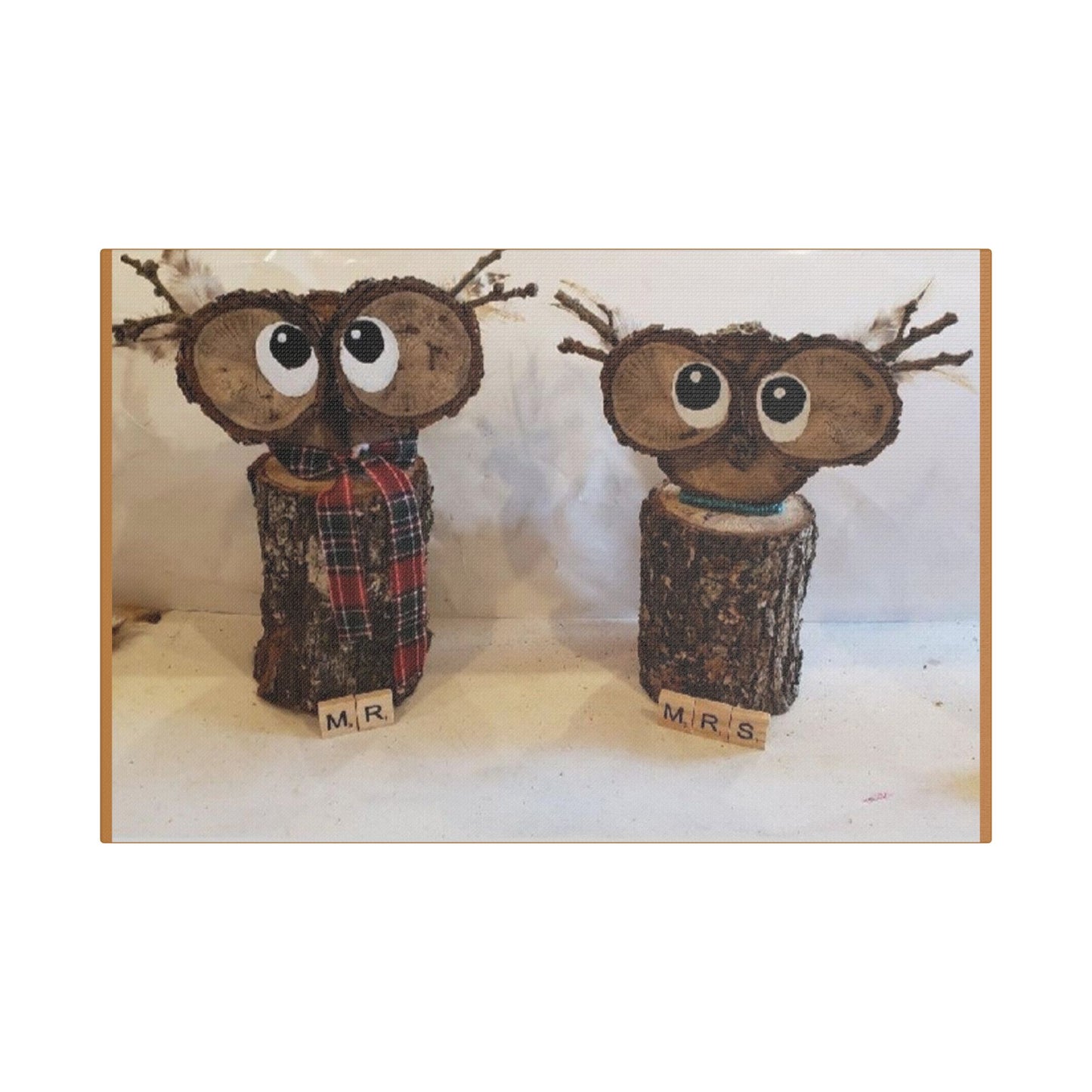 Whoo-T and Lil Whoot Canvas Gallery Wrap