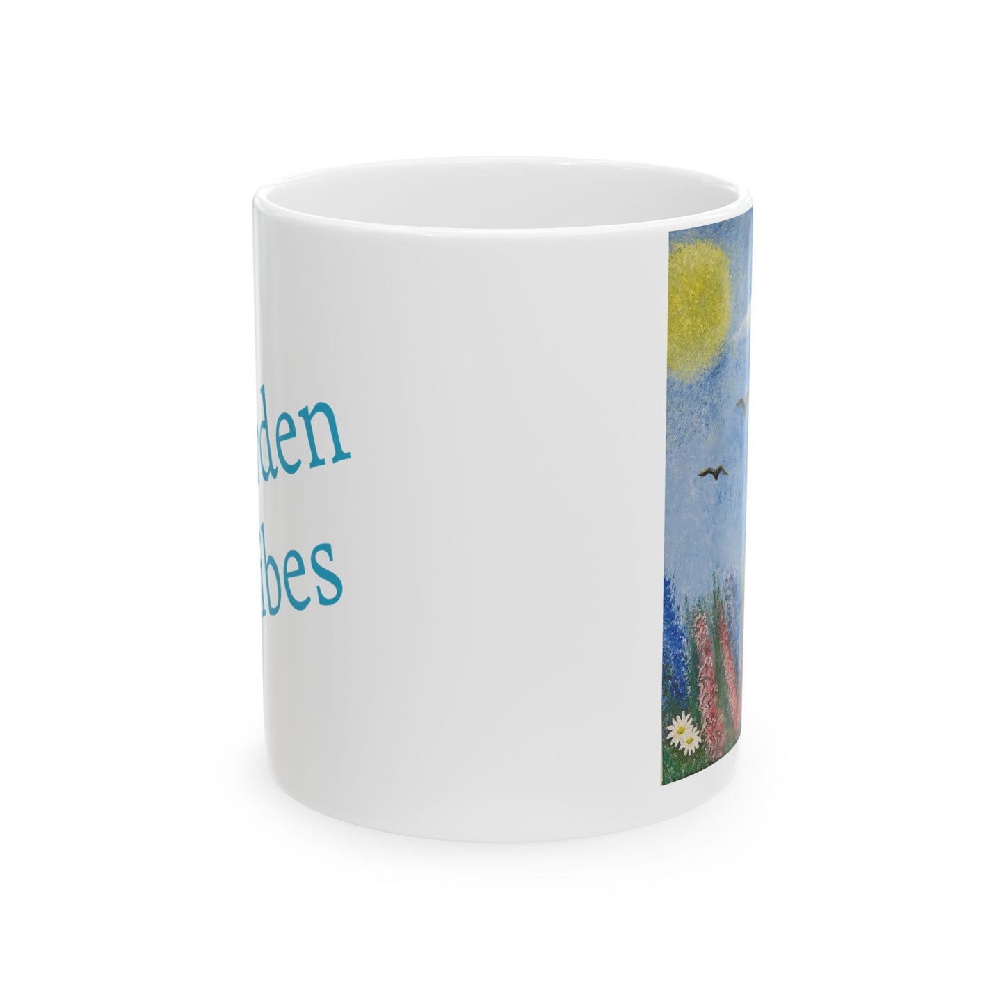 Garden Vibes Ceramic Mug 11oz