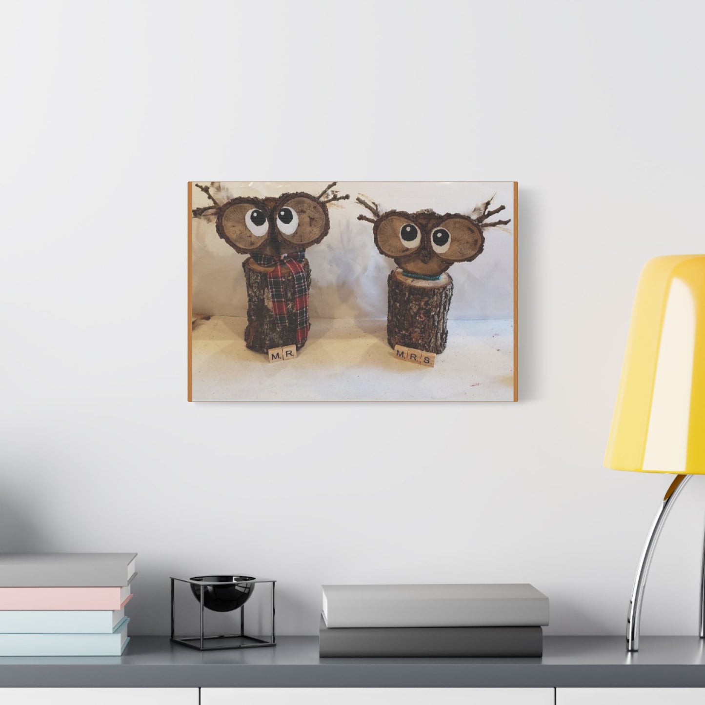 Whoo-T and Lil Whoot Canvas Gallery Wrap