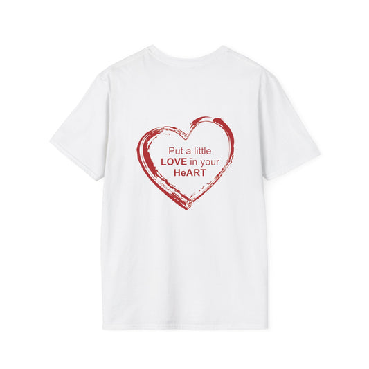 HeART Love Unisex T-Shirt