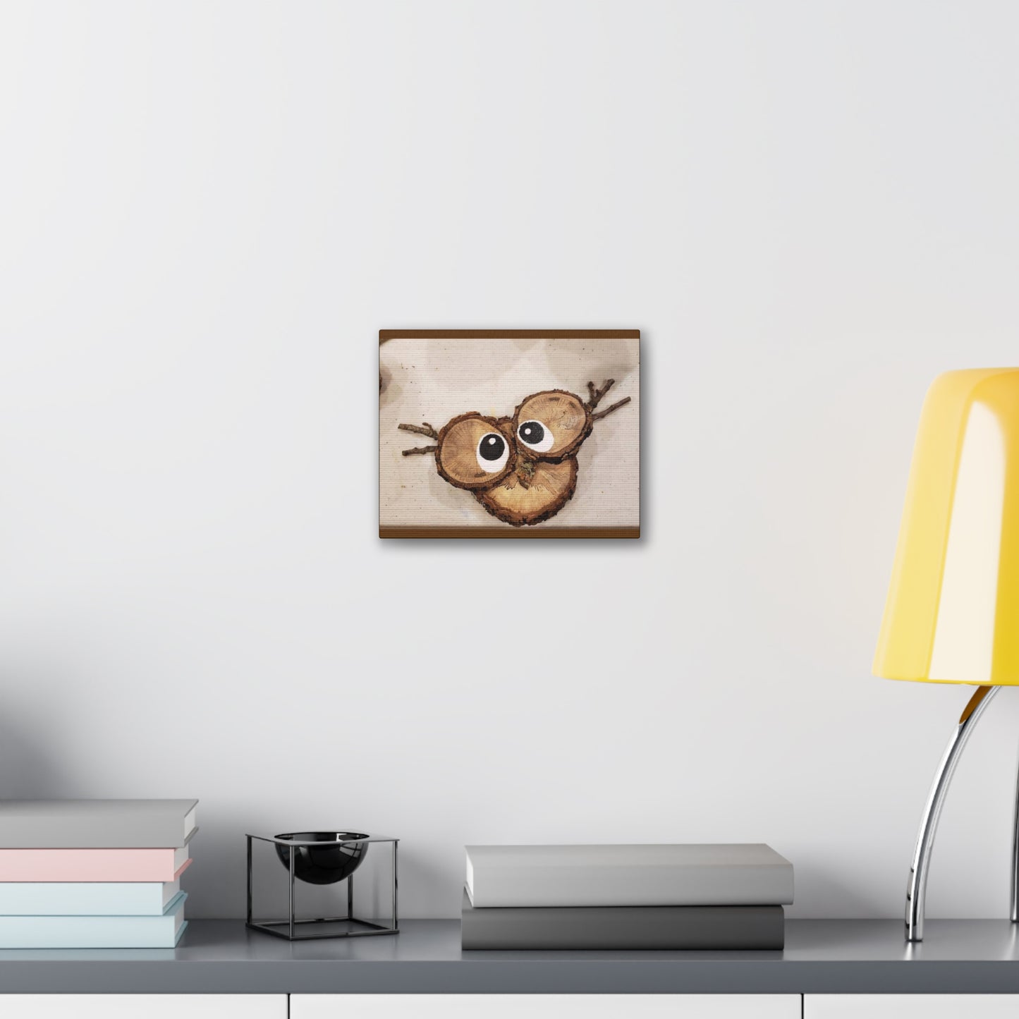 Original Art by Sheri Booth 'Lil Whoot' - Canvas Print