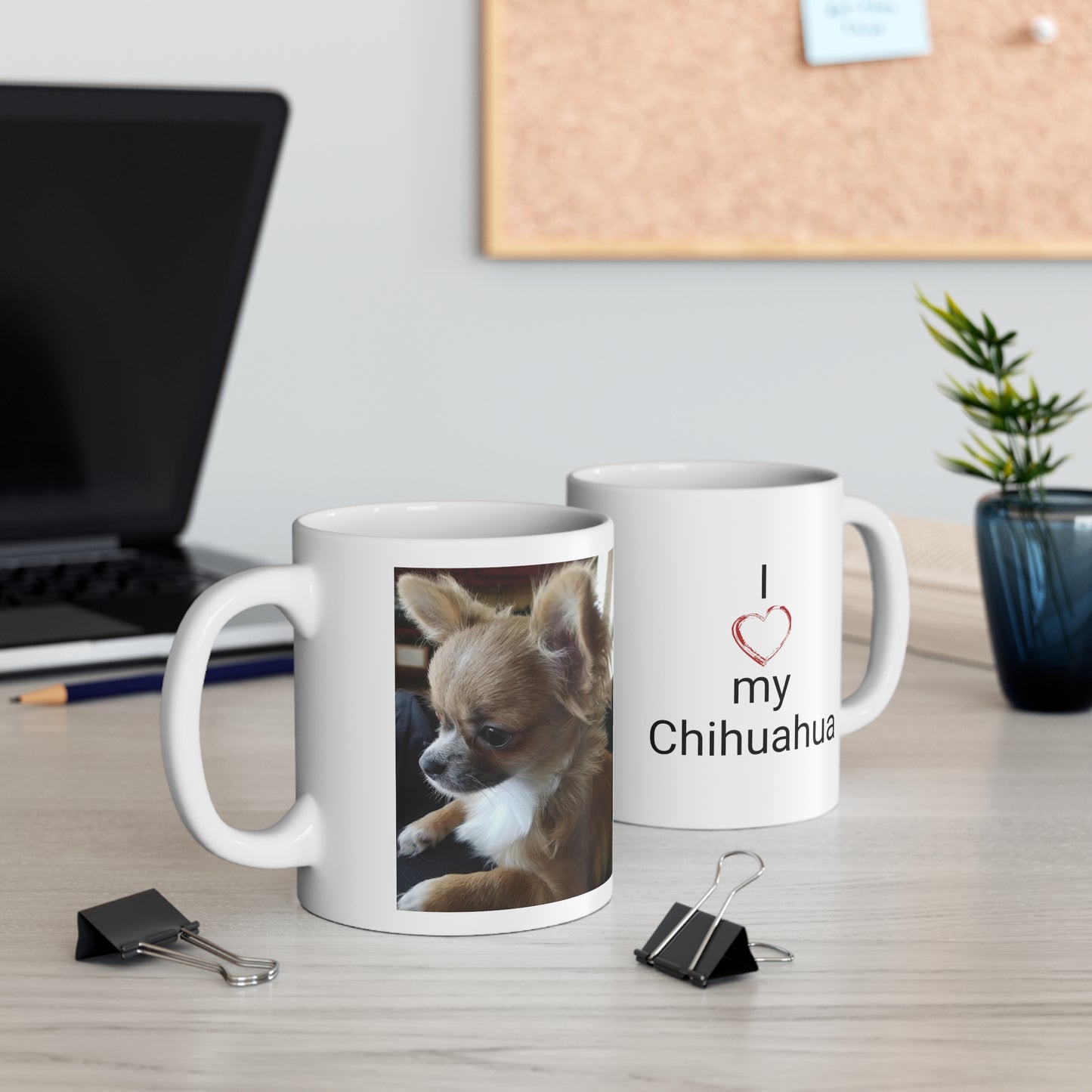 Chihuahua Love Ceramic Mug 11oz