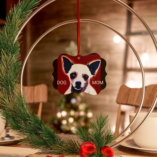 Dog Mom Aluminum Ornaments (1pc, 5pcs, 10pcs, 20pcs)