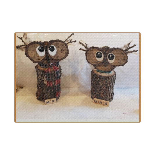 Whoo-T and Lil Whoot Canvas Gallery Wrap