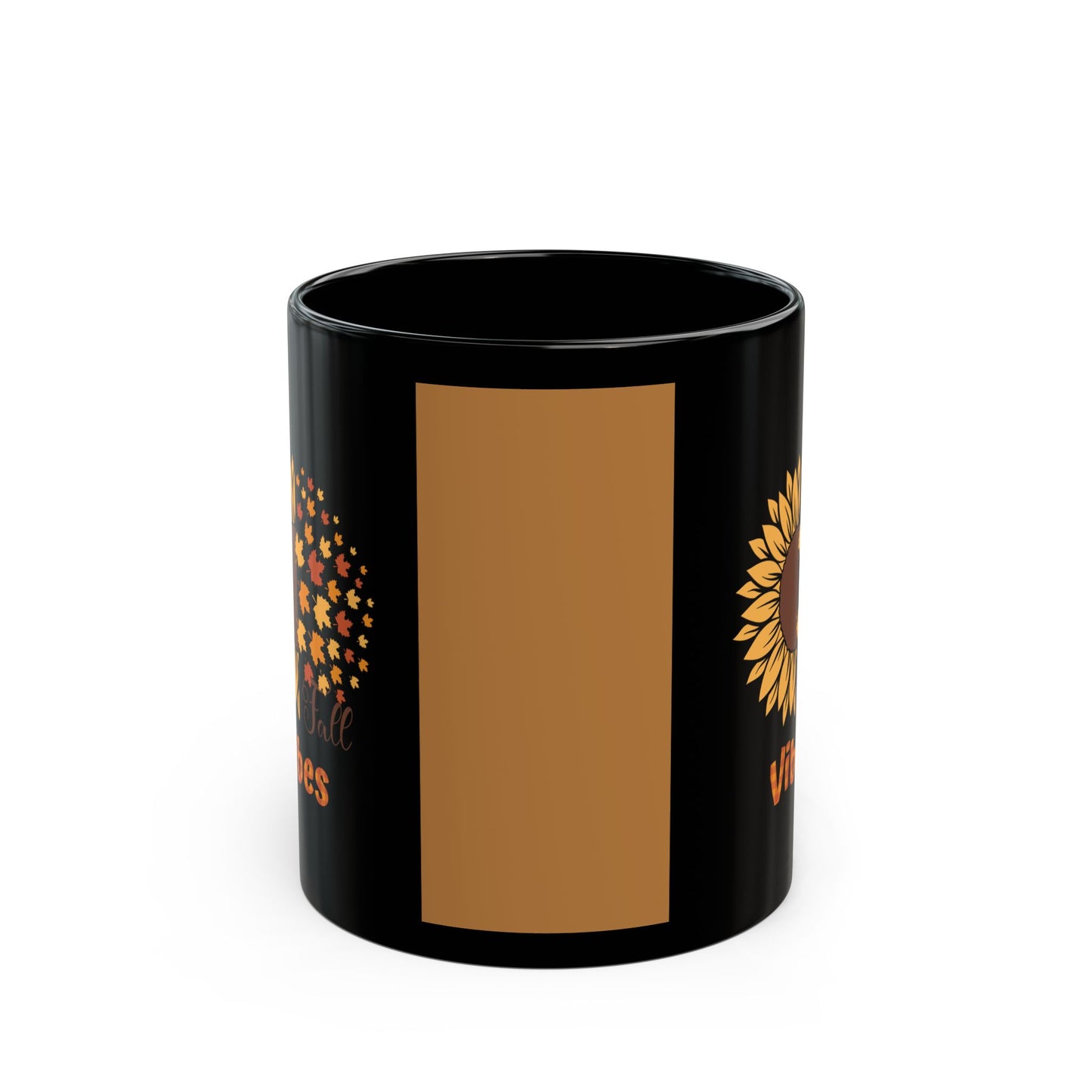 Fall Vibes Black Mug (11oz, 15oz)