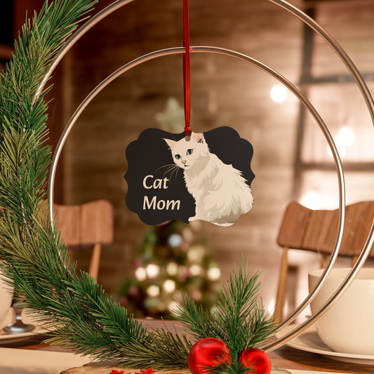 Cat Mom Aluminum Ornaments (1pc, 5pcs, 10pcs, 20pcs)