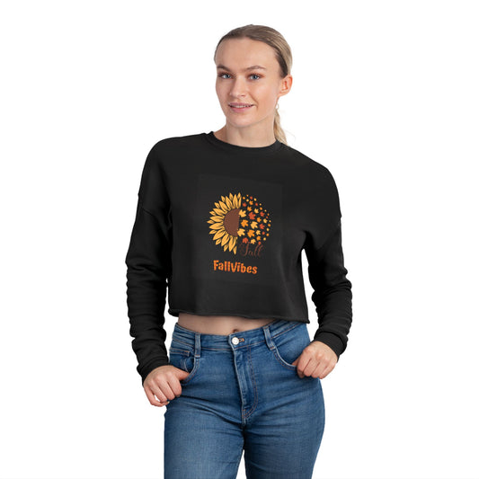 Cropped Sweatshirt Fall Vibes