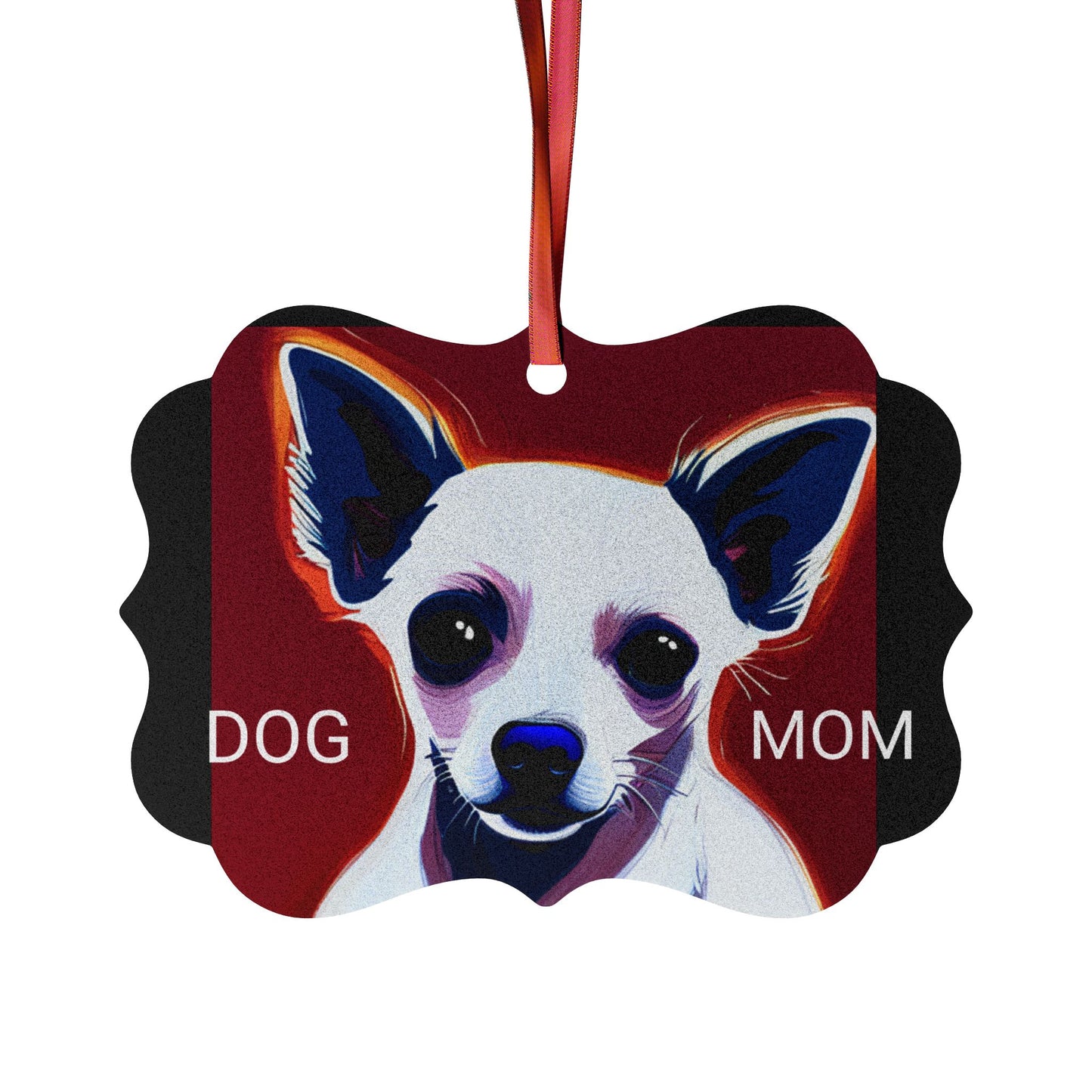 Dog Mom Aluminum Ornaments (1pc, 5pcs, 10pcs, 20pcs)