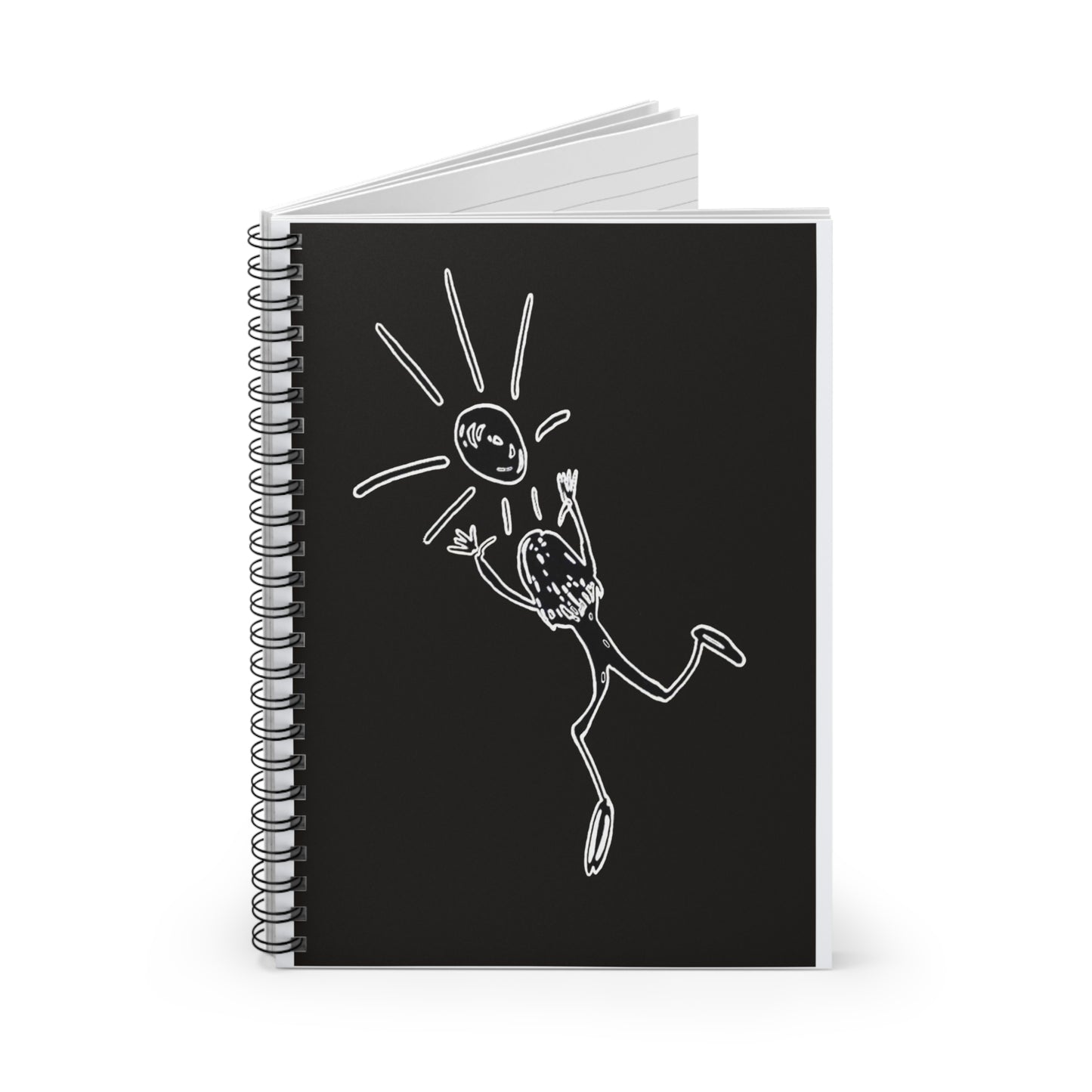 Shine Your Light Spiral Notebook - Ruled Line