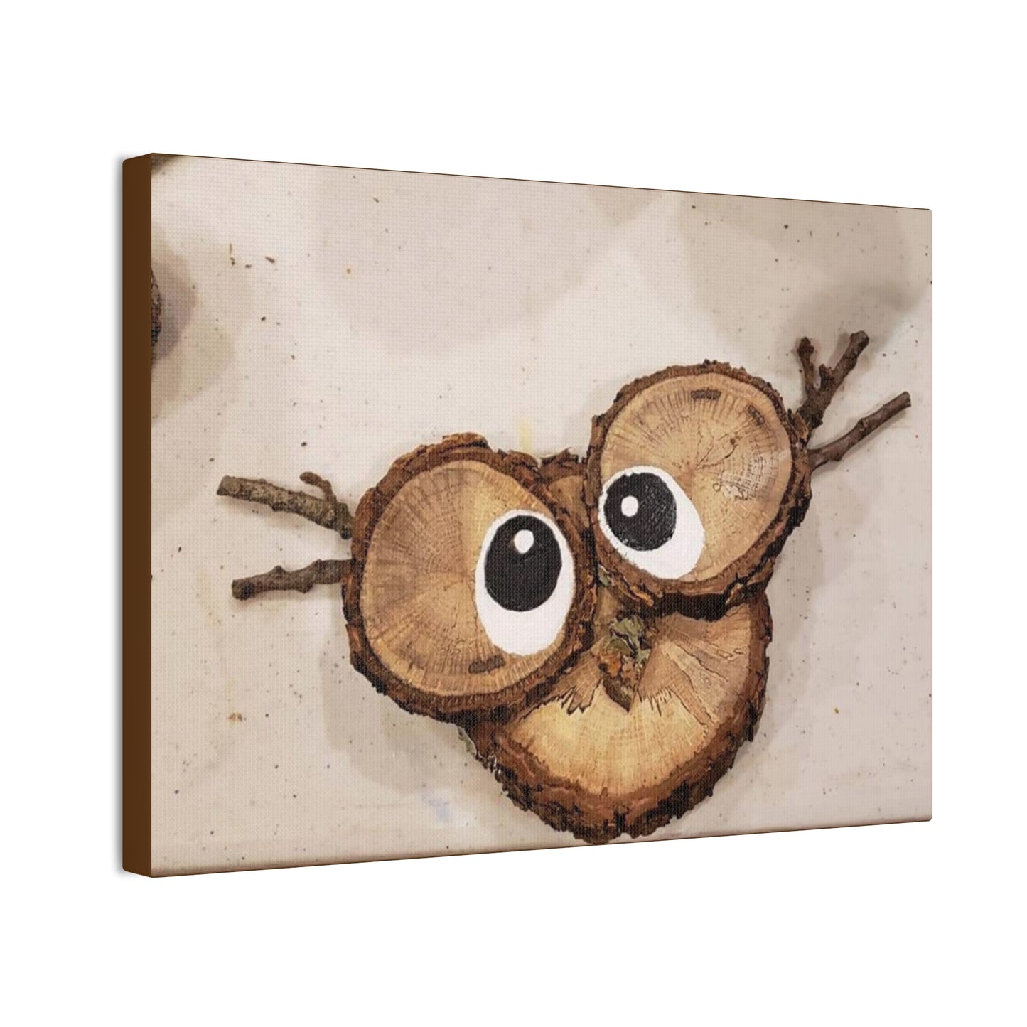 Original Art by Sheri Booth 'Lil Whoot' - Canvas Print