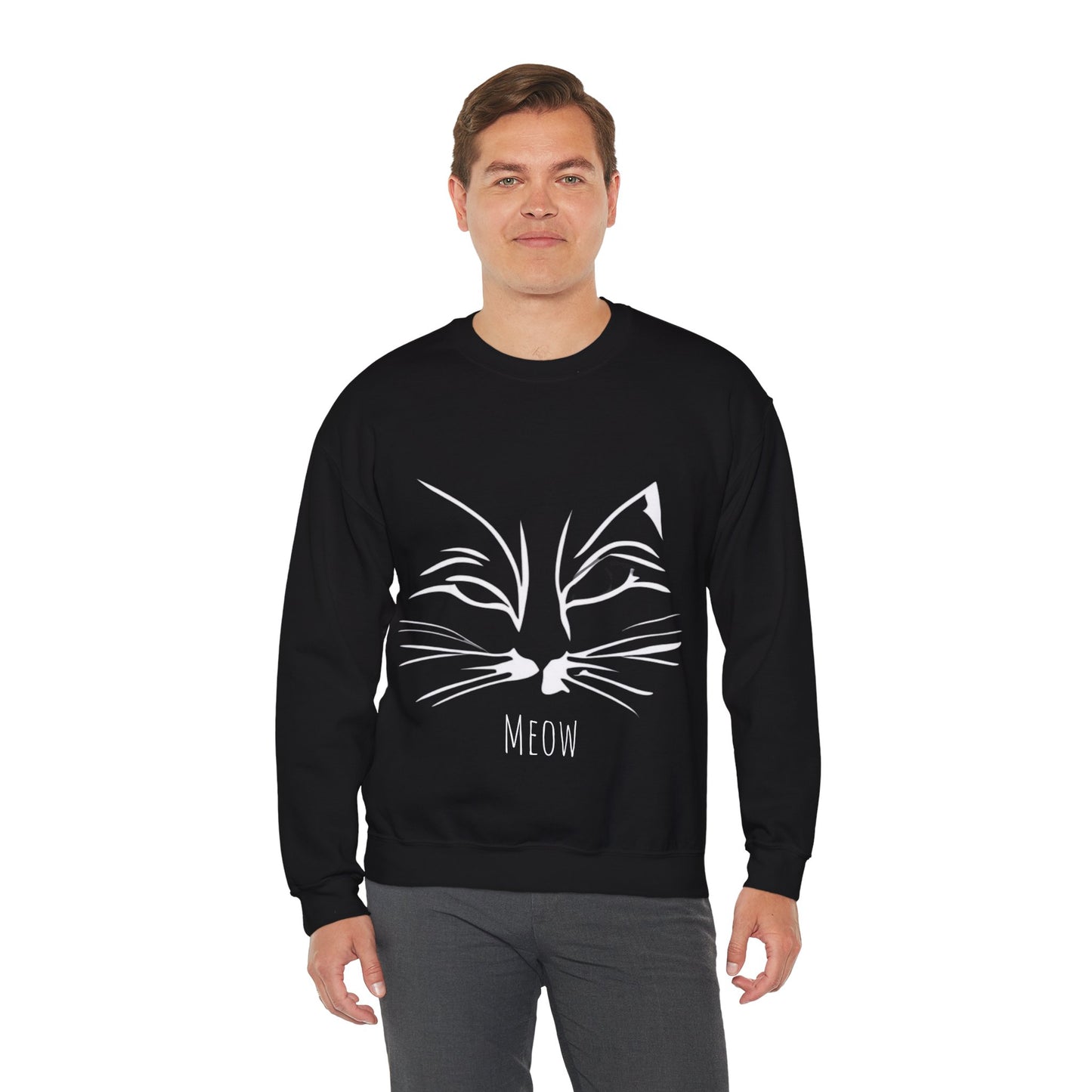 Meow 2 Unisex Heavy Blend™ Crewneck Sweatshirt