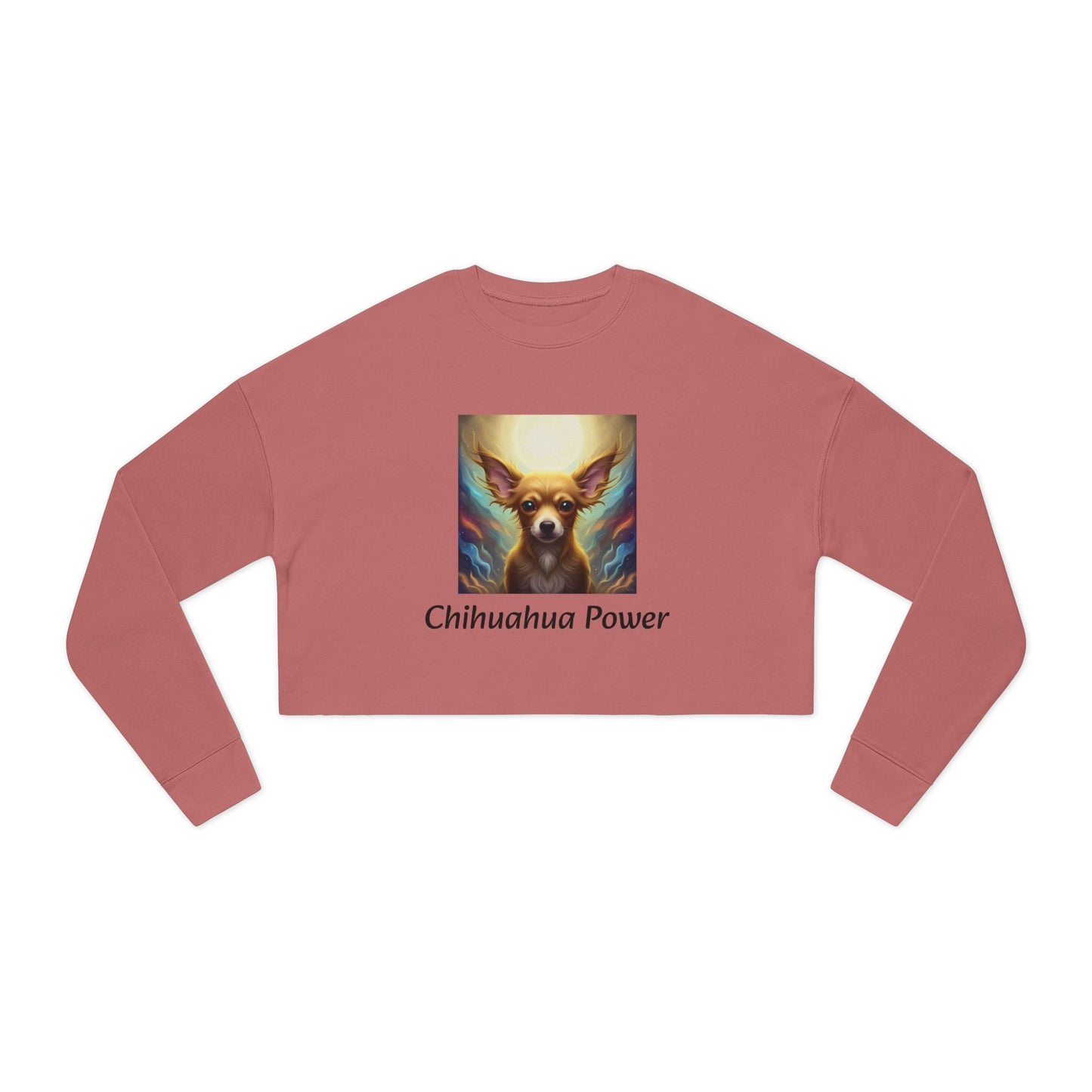 Cropped Sweatshirt - Chihuahua Power