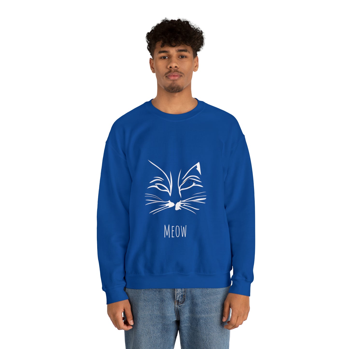 Meow 2 Unisex Heavy Blend™ Crewneck Sweatshirt